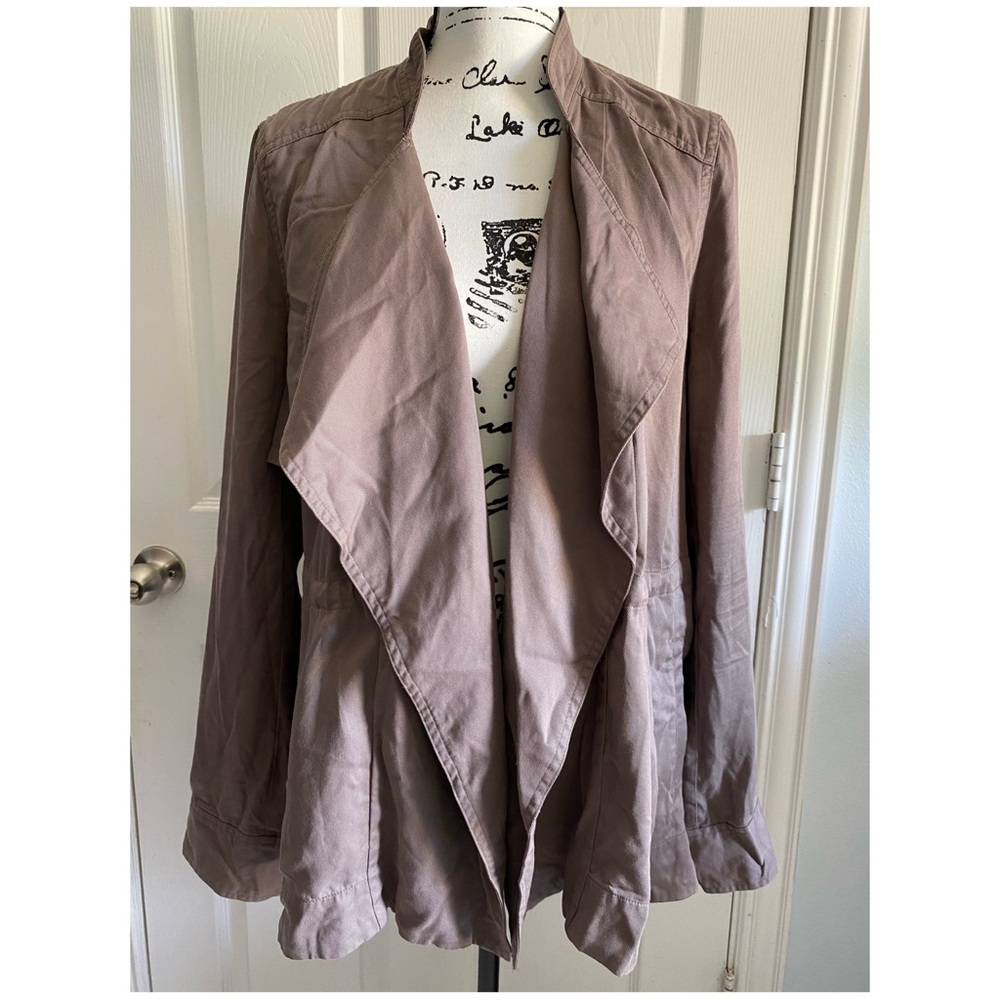 ANTHROPOLOGIE Open front blazer jacket